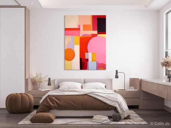 Large Wall Painting for Bedroom, Hand Painted Canvas Art, Large Modern Paintings, Original Abstract Canvas Art, Acrylic Painting on Canvas-ArtWorkCrafts.com