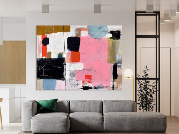Modern Wall Art Ideas for Bedroom, Large Canvas Paintings, Original Abstract Art, Hand Painted Canvas Art, Contemporary Acrylic Paintings-ArtWorkCrafts.com