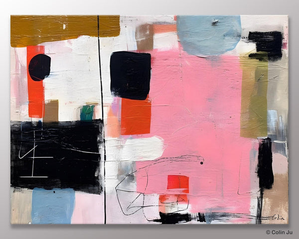 Modern Wall Art Ideas for Bedroom, Large Canvas Paintings, Original Abstract Art, Hand Painted Canvas Art, Contemporary Acrylic Paintings-ArtWorkCrafts.com