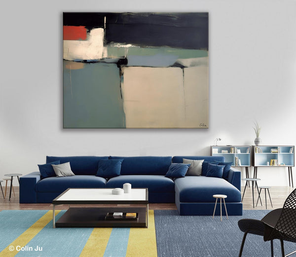 Large Acrylic Painting for Living Room, Modern Abstract Painting, Hand Painted Canvas Art, Original Abstract Art, Acrylic Painting on Canvas-ArtWorkCrafts.com