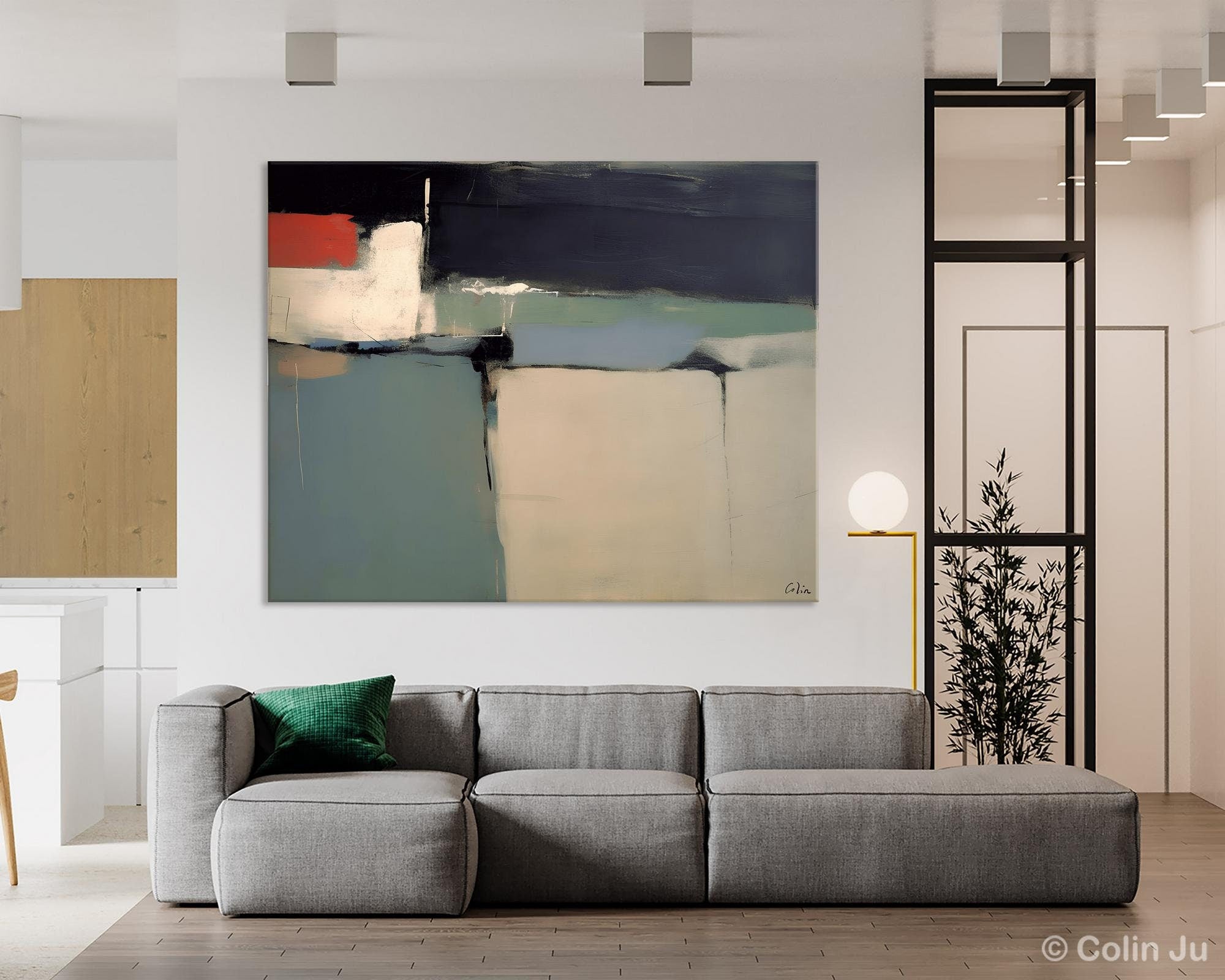 Large Acrylic Painting for Living Room, Modern Abstract Painting, Hand Painted Canvas Art, Original Abstract Art, Acrylic Painting on Canvas-ArtWorkCrafts.com