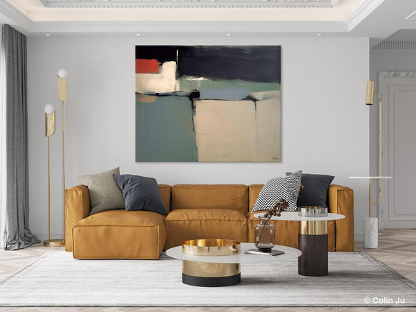 Large Acrylic Painting for Living Room, Modern Abstract Painting, Hand Painted Canvas Art, Original Abstract Art, Acrylic Painting on Canvas-ArtWorkCrafts.com