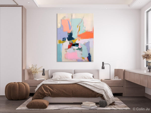 Original Artowrk, Abstract Wall Paintings, Hand Painted Canvas Art, Extra Large Paintings for Dining Room, Contemporary Wall Art Paintings-ArtWorkCrafts.com