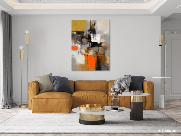 Acrylic Painting on Canvas, Modern Paintings, Extra Large Paintings for Dining Room, Large Contemporary Wall Art, Original Abstract Painting-ArtWorkCrafts.com