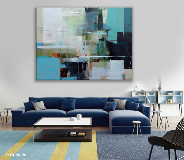 Extra Large Canvas Paintings, Original Abstract Painting, Modern Wall Art Ideas for Living Room, Impasto Art, Contemporary Acrylic Paintings-ArtWorkCrafts.com