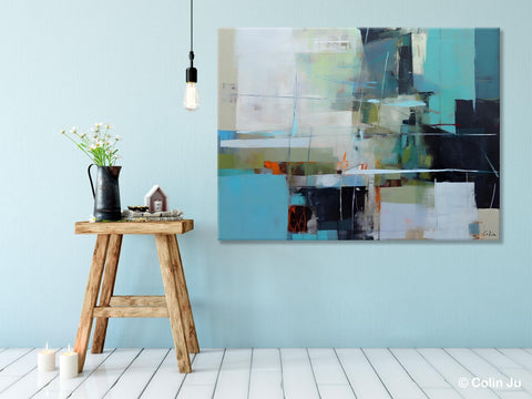 Extra Large Canvas Paintings, Original Abstract Painting, Modern Wall Art Ideas for Living Room, Impasto Art, Contemporary Acrylic Paintings-ArtWorkCrafts.com