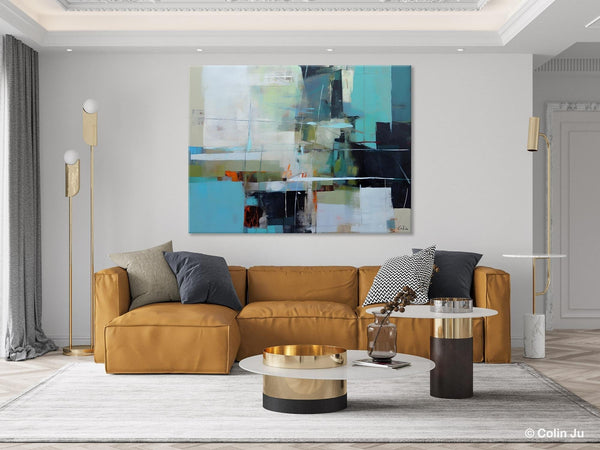 Extra Large Canvas Paintings, Original Abstract Painting, Modern Wall Art Ideas for Living Room, Impasto Art, Contemporary Acrylic Paintings-ArtWorkCrafts.com