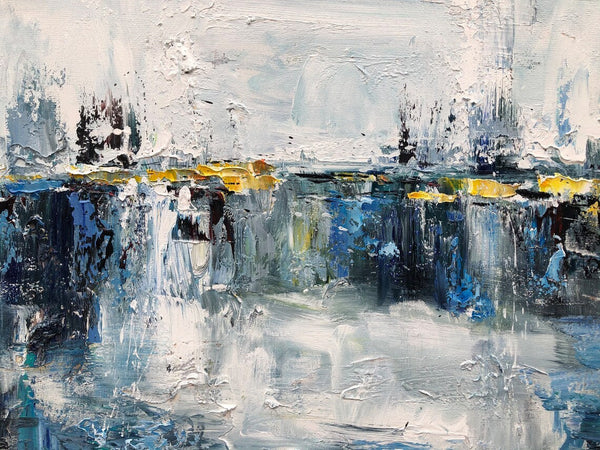 Living Room Wall Art Painting, Extra Large Acrylic Painting, Simple Modern Art, Palette Knife Paintings, Modern Contemporary Abstract Artwork-ArtWorkCrafts.com