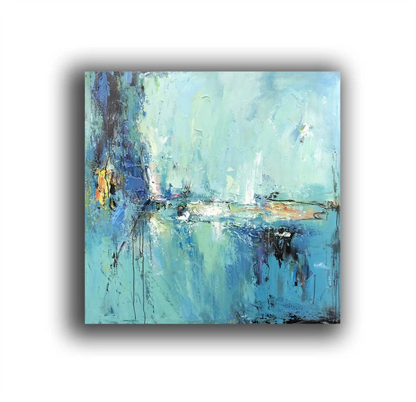 Modern Acrylic Canvas Painting, Heavy Texture Paintings, Palette Knife Paniting, Acrylic Painting on Canvas, Oversized Wall Art Painting for Sale-ArtWorkCrafts.com