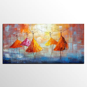 Abstract Artwork, Contemporary Artwork, Ballet Dancer Painting, Painting for Sale, Original Painting-ArtWorkCrafts.com