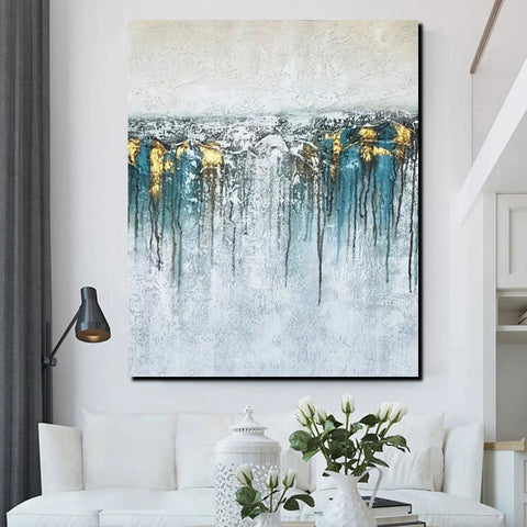 Large Painting for Sale, Buy Large Paintings Online, Simple Modern Art, Contemporary Abstract Art, Bedroom Canvas Painting Ideas-ArtWorkCrafts.com